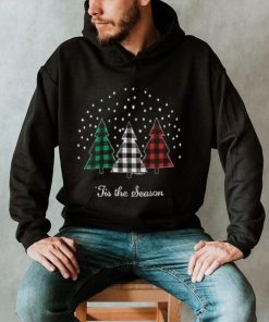 Christmas Clothes Tis The Season Christmas Trees Long Sleeve T Shirt