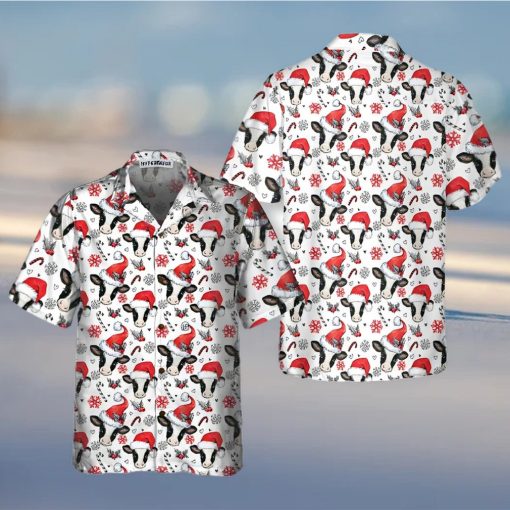 Christmas Cow Hawaiian Shirt, Funny Christmas Shirt, Best Gift For X Mas