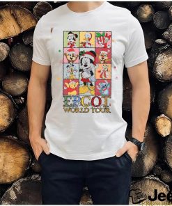 Christmas Disney Epcot World Tour 2 Sides Shirt Mickey And Friends Shirt