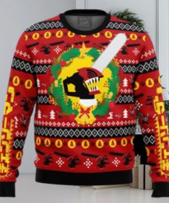 Christmas Dream Chainsaw Man Ugly Christmas Sweater 3D Gift Christmas Funny