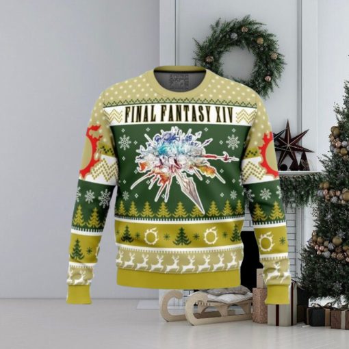 Christmas Fantasy Final Fantasy Xiv Ugly Christmas Sweaters For Men And Women