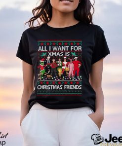 Christmas Friends Christmas Movie Characters T Shirt