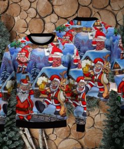 Christmas Fun Cartoon 3D Ugly Christmas Sweater