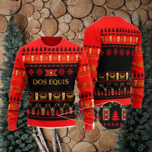 Christmas Geo Pattern Dos Equis Ugly Christmas Sweater Cute Christmas Gift for Men And Women