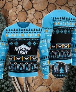 Christmas Geo Pattern Keystone Light Ugly Christmas Sweater Cute Christmas Gift for Men And Women