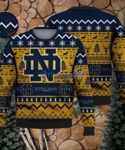 Christmas Gift Notre Dame Fighting Irish Season Ugly Christmas Sweater