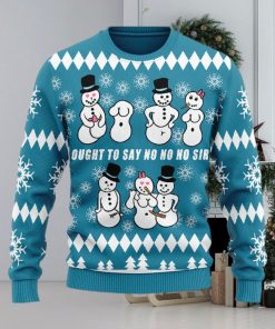 Christmas Gift Ought To Say No No No Sir Men And Women Ugly Christmas Sweater