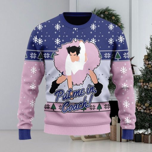 Christmas Gift Put Me In Coach Men And Women Ugly Christmas Sweater