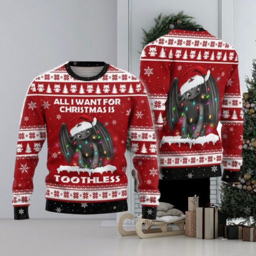 Christmas Gift Toothless Ugly Christmas Sweater Xmas Christmas Gift