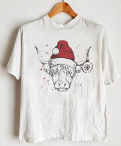 Christmas Highland Cow Shirt