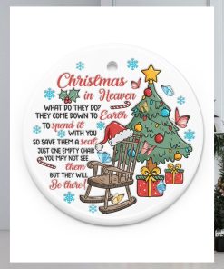 Christmas In Heaven Ornament Circle Ornament