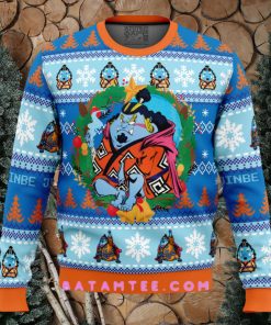 Christmas Jinbe One Piece Snowflake Ugly Christmas Sweater