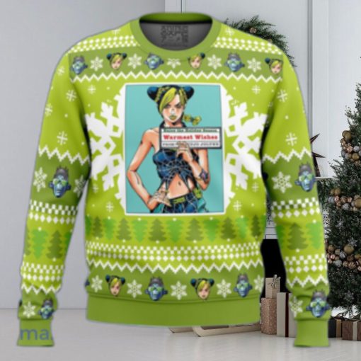 Christmas Jolyne Kujo Jojo’s Bizarre Adventure Christmas Sweater 3D Gift Christmas Funny