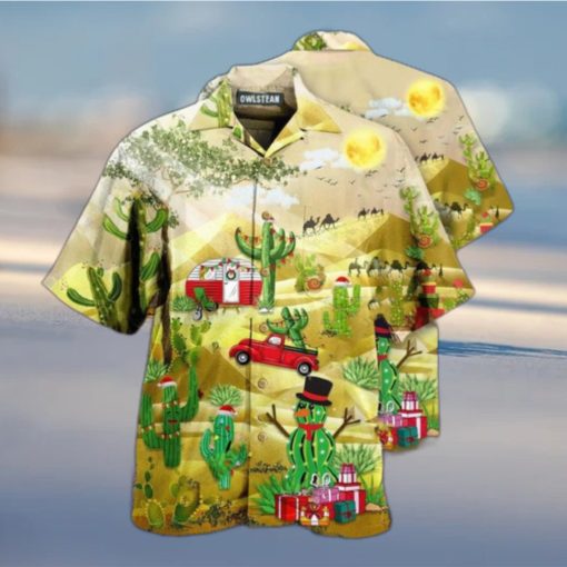 Christmas Life Is Better With A Cactus Edition Hawaiian Shirt