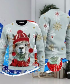 Christmas Llama Christmas Ugly Christmas Sweater Special Gift For Men Women