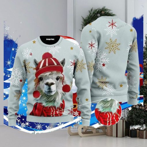 Christmas Llama Christmas Ugly Christmas Sweater Special Gift For Men Women