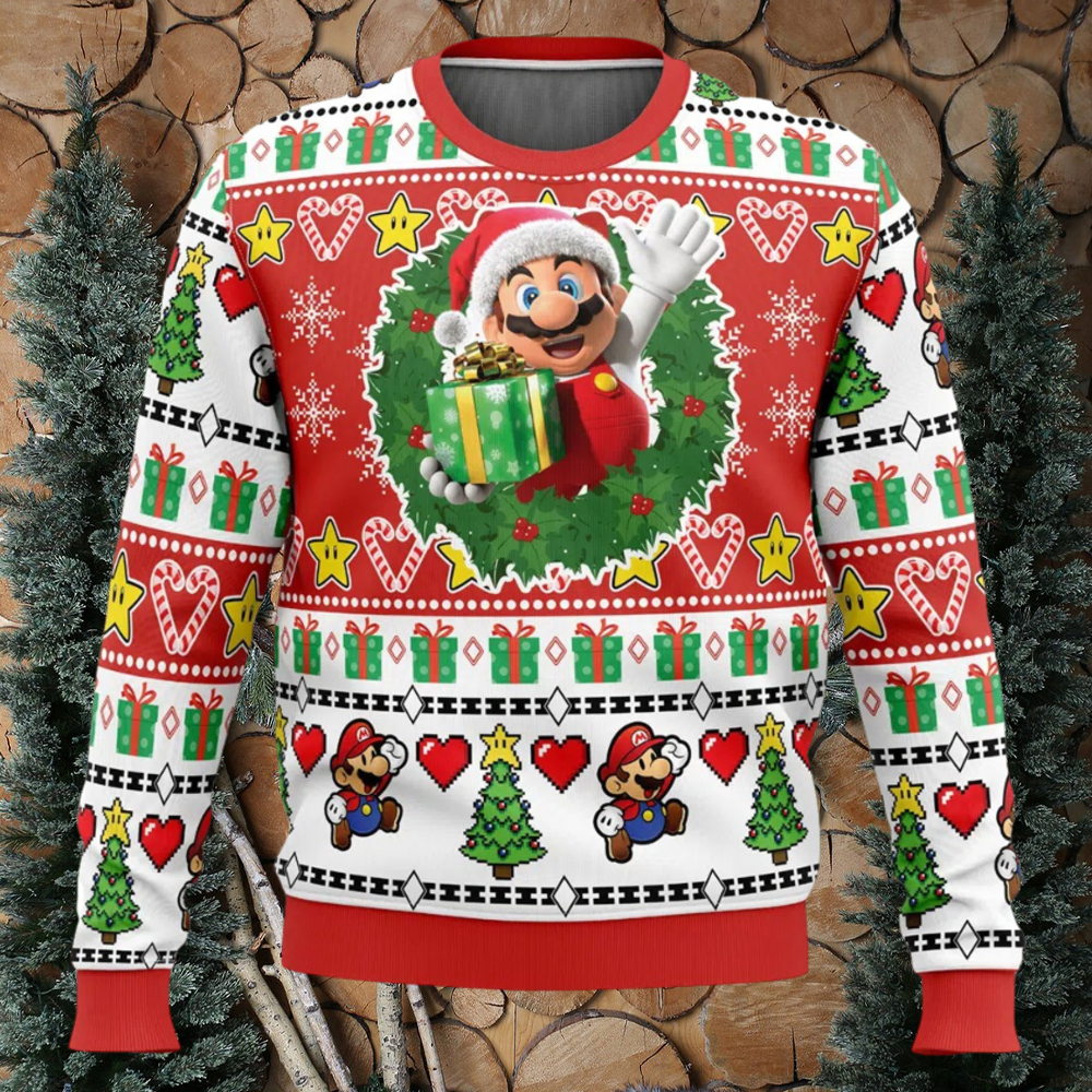 Mario bros sales christmas sweater