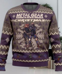 Christmas Metal Gear Solid Ugly Christmas Sweater 3D Gift Christmas Funny