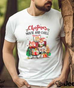 Christmas Movie and Chill Characters shirt