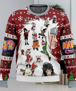 Christmas Naruto Characters Naruto Ugly Christmas Sweater