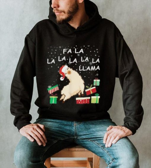 Christmas Pajama Gift Pajamas Xmas Fa La La Llama T Shirt