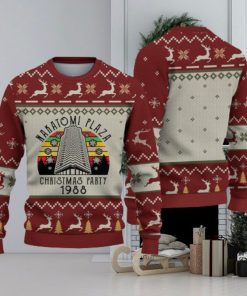 Christmas Party 1988 Ugly Sweater Nakatomi Plaza Christmas Gift For Holiday Die Hard 3D Ugly Christmas Sweater