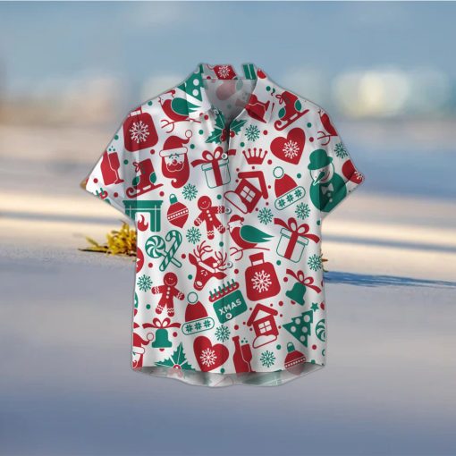 Christmas Pattern Unisex 3D Hawaiian Shirt Collection Gift For Men And Women Holiday