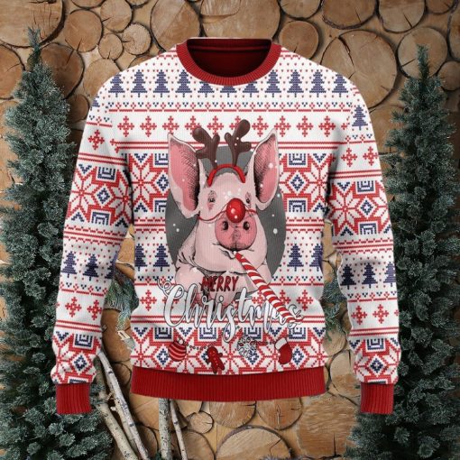 Christmas Pig Ugly Sweaters Xmas Gift For Men And Women