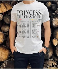 Christmas Princess Eras Tour Comfort Colors Shirts