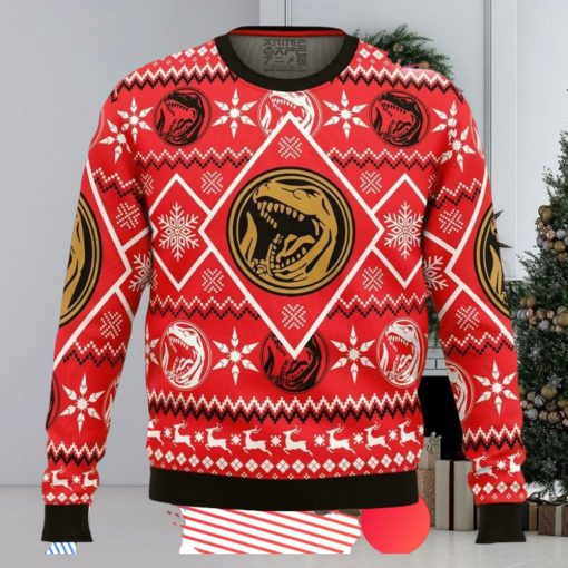 Christmas Red Ranger Power Rangers Ugly Christmas Sweater