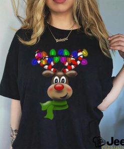 Christmas Reindeer light Shirt