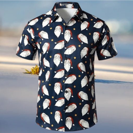 Christmas Santa Claus Hawaiian 3D Xmas Santa Shirt