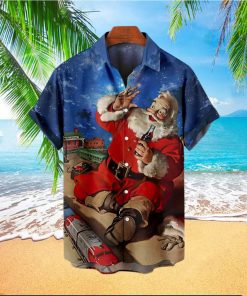 Christmas Santa Claus Night Hawaiian Shirt