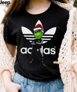 Christmas Santa Grinch Shirt, Adidas Christmas Shirt