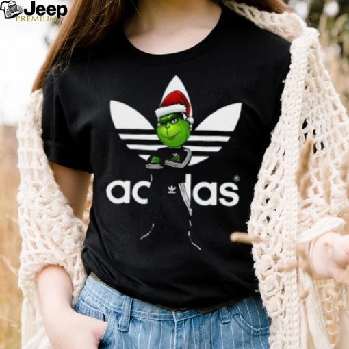 Christmas Santa Grinch Shirt, Adidas Christmas Shirt