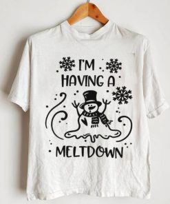 Christmas Snowman Shirt I’m Having A Meltdown Sweatshirt