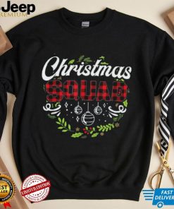 Christmas Squad Family Group Matching Christmas Pajama Party Unisex Shirt