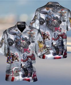 Christmas Star Wars Celebrates the Holidays With The Mandalorian & Baby Yoda Hawaiian Shirt