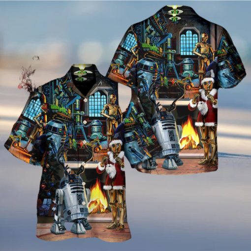 Christmas Star Wars Christmas In The Stars Hawaiian Shirt