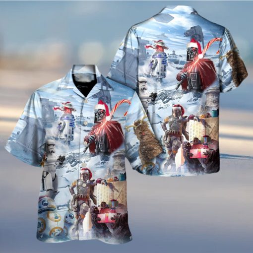 Christmas Star Wars Christmas Is Doing A Little Something Extra For Someone Hawaiian Shirt