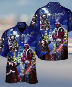 Christmas Star Wars Darth Vader Christmas Night Holiday Hawaiian Shirt