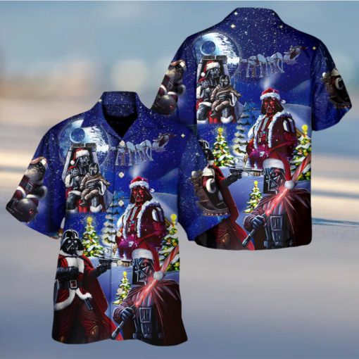 Christmas Star Wars Darth Vader Christmas Night Holiday Hawaiian Shirt