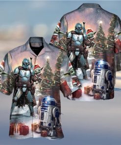 Christmas Star Wars Have A Merry Xmas May the Force Be With You Hawaiian Shirt