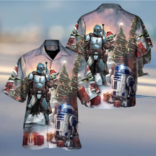 Christmas Star Wars Have A Merry Xmas May the Force Be With You Hawaiian Shirt