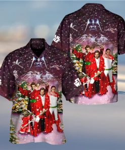 Christmas Star Wars Merry Christmas From The Force Hawaiian Shirt