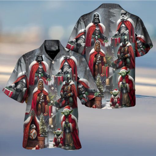 Christmas Star Wars Santa’s Coming To Town Hawaiian Shirt