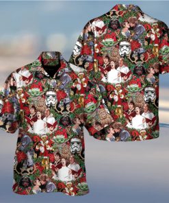 Christmas Star Wars Season’s Greetings Funny Holiday Hawaiian Shirt