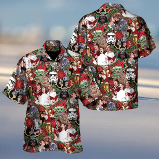 Christmas Star Wars Season’s Greetings Funny Holiday Hawaiian Shirt