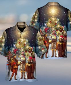 Christmas Star Wars Sing Christmas Songs Hawaiian Shirt