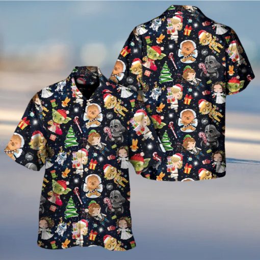 Christmas Star Wars Space Wars Christmas Hawaiian Shirt